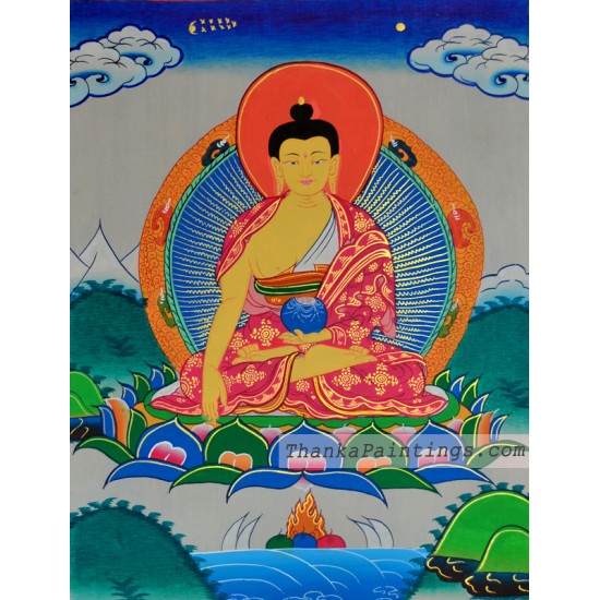 Shakyamuni Figure Thangka