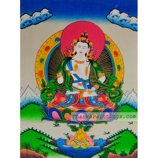 Vajrasattva Figure Thanka